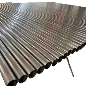 Seamless Stainless Steel Cylindrical Pipe 8K Round Shape ±1% Tolerance